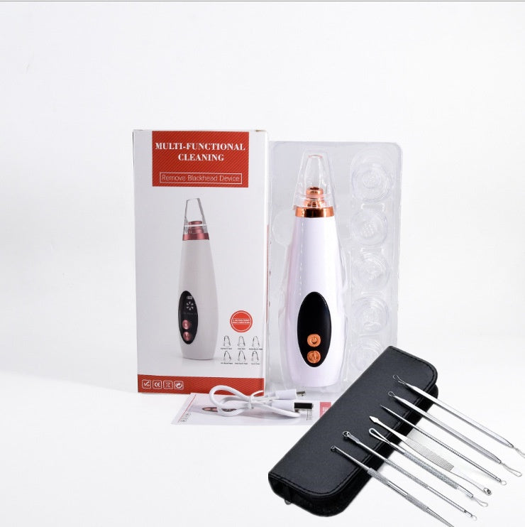 The pores clean artifact household cosmetic instrument suck black new instrument The pores clean artifact household cosmetic instrument suck black new instrument